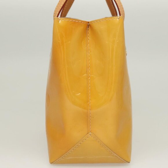 LOUIS VUITTON Monogram Vernis Reade PM Hand Bag Beige LV Auth - Picture 5 of 16